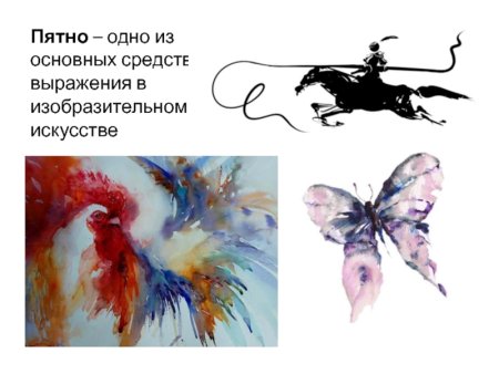 Пятно в изобразительном искусстве