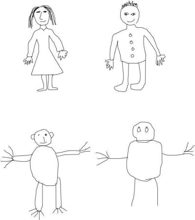 Человек рисунок для детей