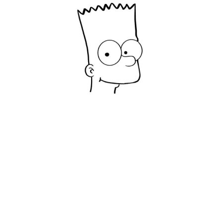 How to draw Bart Simpson