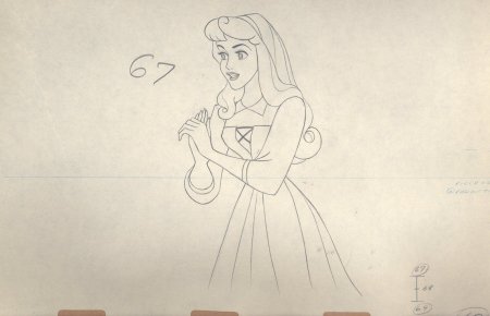 Спящая красавица рисунок карандашом для школы