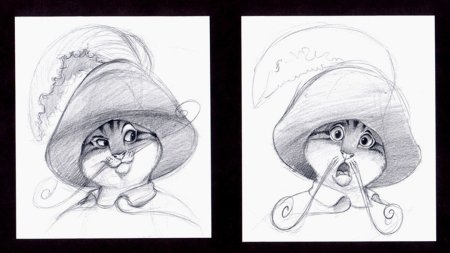 Кот в сапогах концепт арт