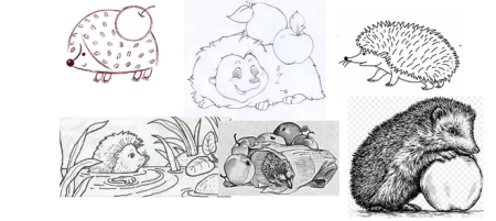 Рисование фрукты поэтапно