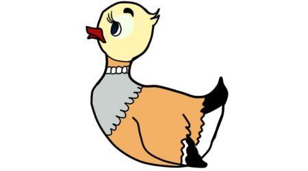 Уточка серая шейка