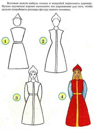 Кукла для рисования