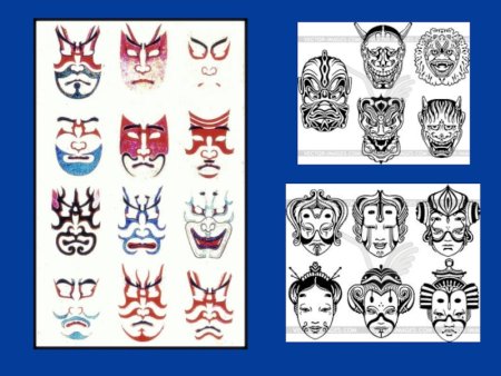 Театральные маски изо