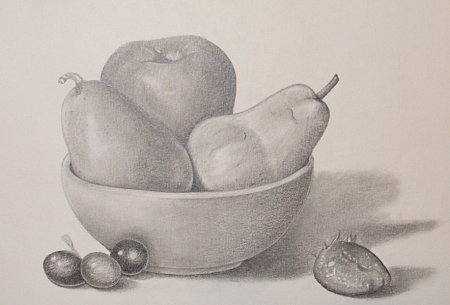 Поэтапное рисование апельсина