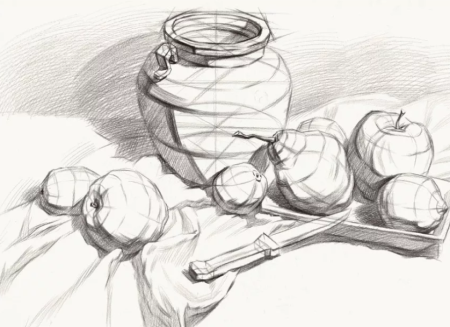 Натюрморт рисунок