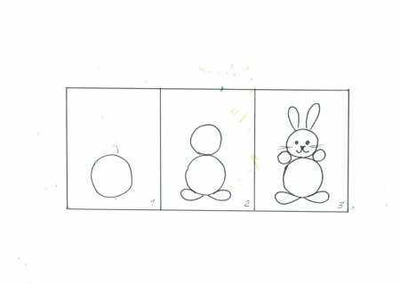 Схемы для рисования в средней группе