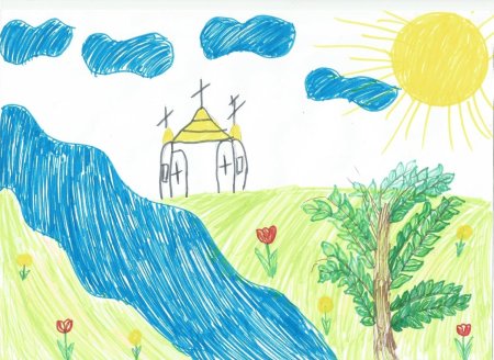 Рисунок к стихотворению