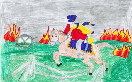 Иллюстрацию на тему "Рыцарский турнир"