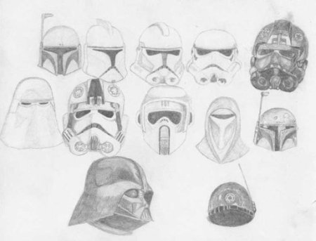 Шлем клона разведчика