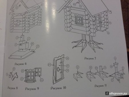Избушка на курьих ножках схема