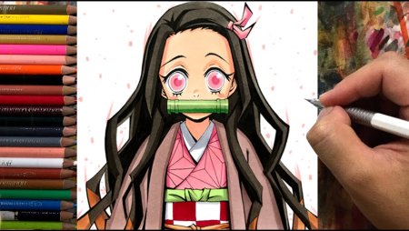 Клинок рассекающий демонов раскраска