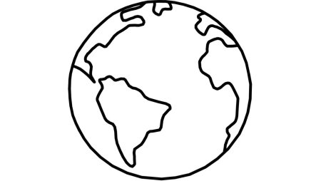 Планета рисунок