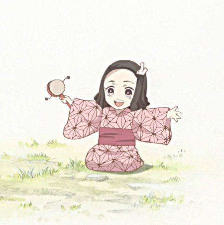 Незуко раскраска