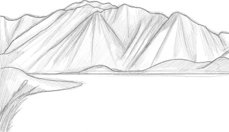 Горы референс