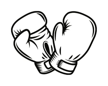 Рисунок боксерских перчаток поэтапно (40 фото)