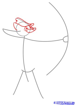 Робин Гуд эскиз