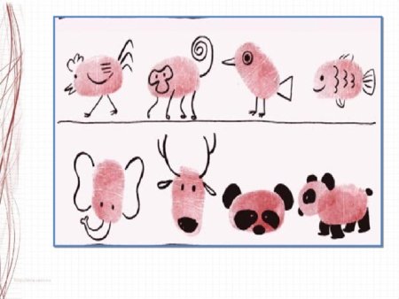 Рисование пятном 1 класс