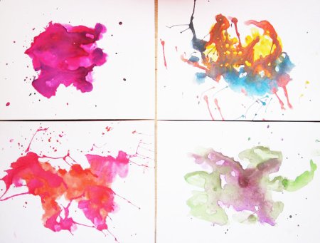 Картина из клякс