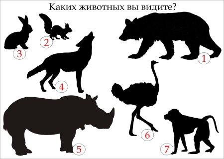 Силуэт урок изо