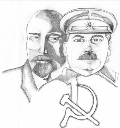 Эскиз Сталина