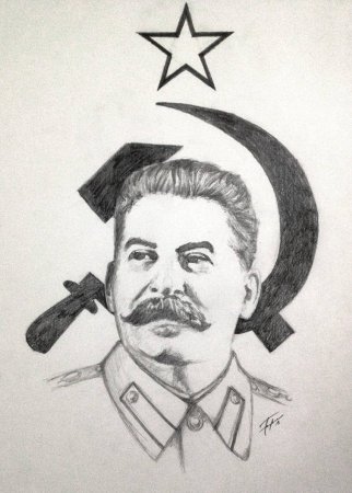 Детские рисунки Сталина