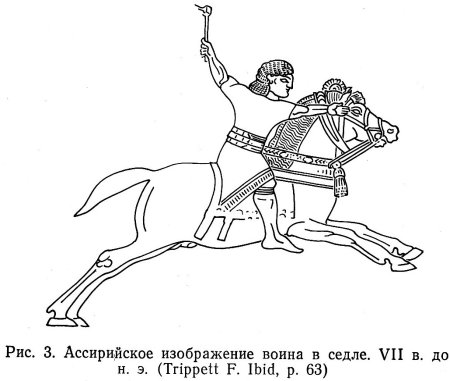 Ассирийский воин рисунок