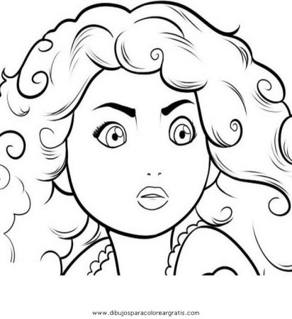 Храбрая сердцем раскраска лёгкая