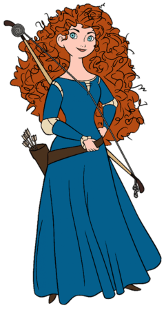 Принцесса Мерида с принцем