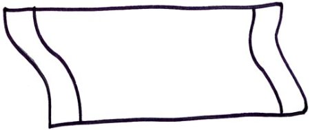 Трафарет полотенца для рисования