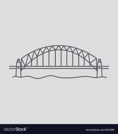 Мостик карандашом