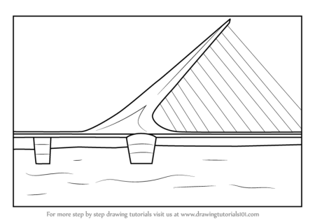 Рисунок моста легкий