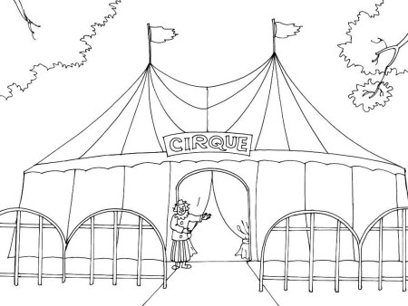 Рисунок цирк легкий