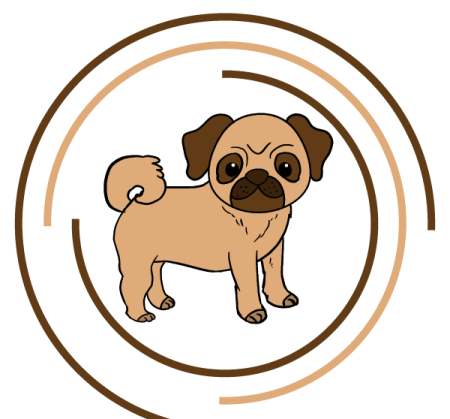 Рисунки для срисовки милые мопсики