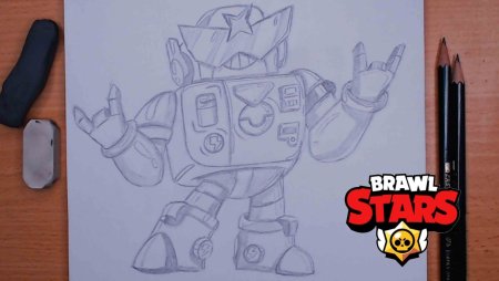 Легкие для рисования бравлеры