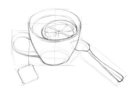 Наброски карандашом для начинающих