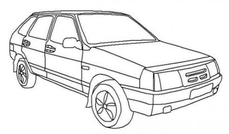 Раскраски Лада 2115