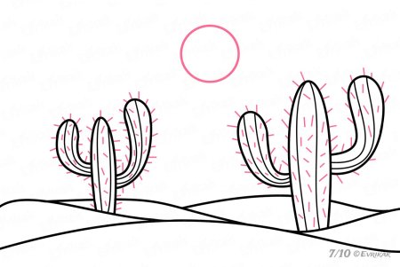 Пустырь рисунок