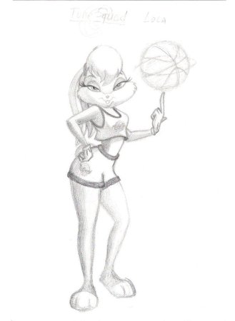 Наброски Лола Банни