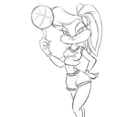 Лола Банни эскиз