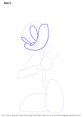 Пошаговый рисунок Лола Банни