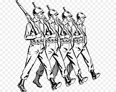 Оловянный солдатик рисунок