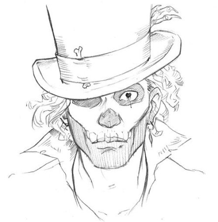 Барон Самеди тату