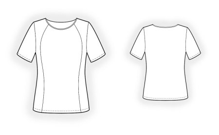 Эскиз футболки