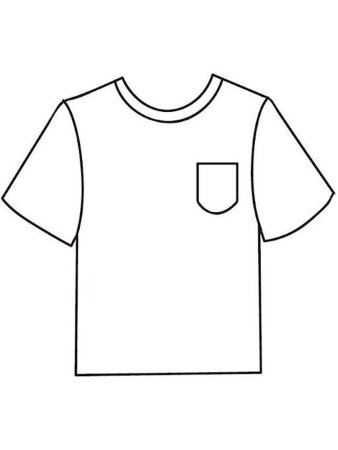 Футболка раскраска