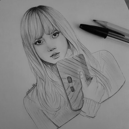 Портрет Блэк Пинк