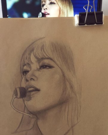 Портрет Блэк Пинк