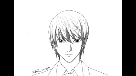 Как нарисовать Лайта