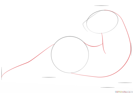 Соболи нарисовать по шагам